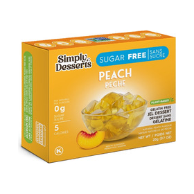 Simply Desserts - Sugar Free Jel Dessert - Peach