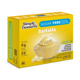Simply Delish - Pudding Keto sans sucre - Banane