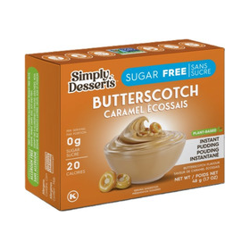 Simply Desserts - Sugar Free Pudding - Butterscotch