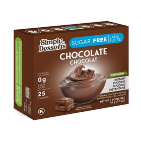 Simply Desserts - Sugar Free Pudding - Chocolate