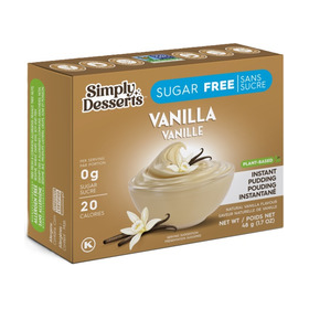 Simply Desserts - Sugar Free Pudding - Vanilla