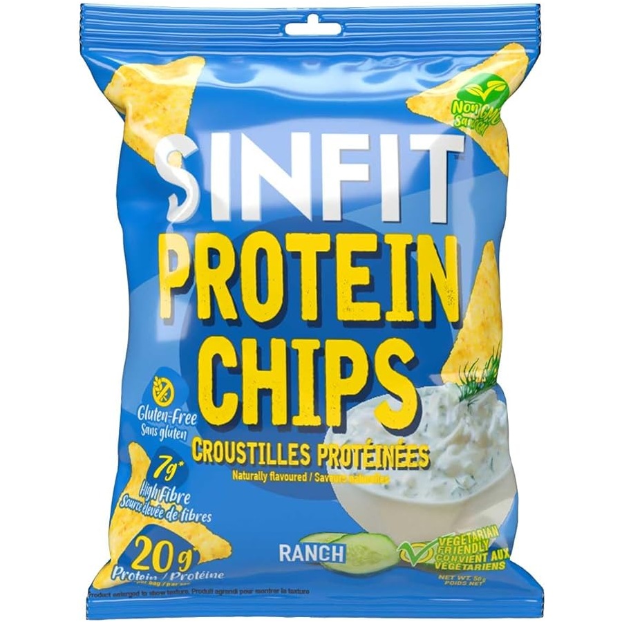 Sinfit - Protein Chips - Ranch - 50g