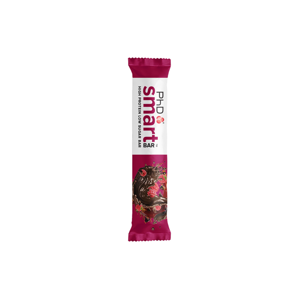 PhD Smart Bar - Dark Choc Raspberry - 64g