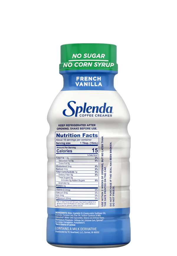 Splenda Coffee Creamer - French Vanilla - 237ml