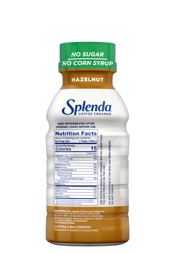 Splenda Coffee Creamer - Hazelnut - 237ml