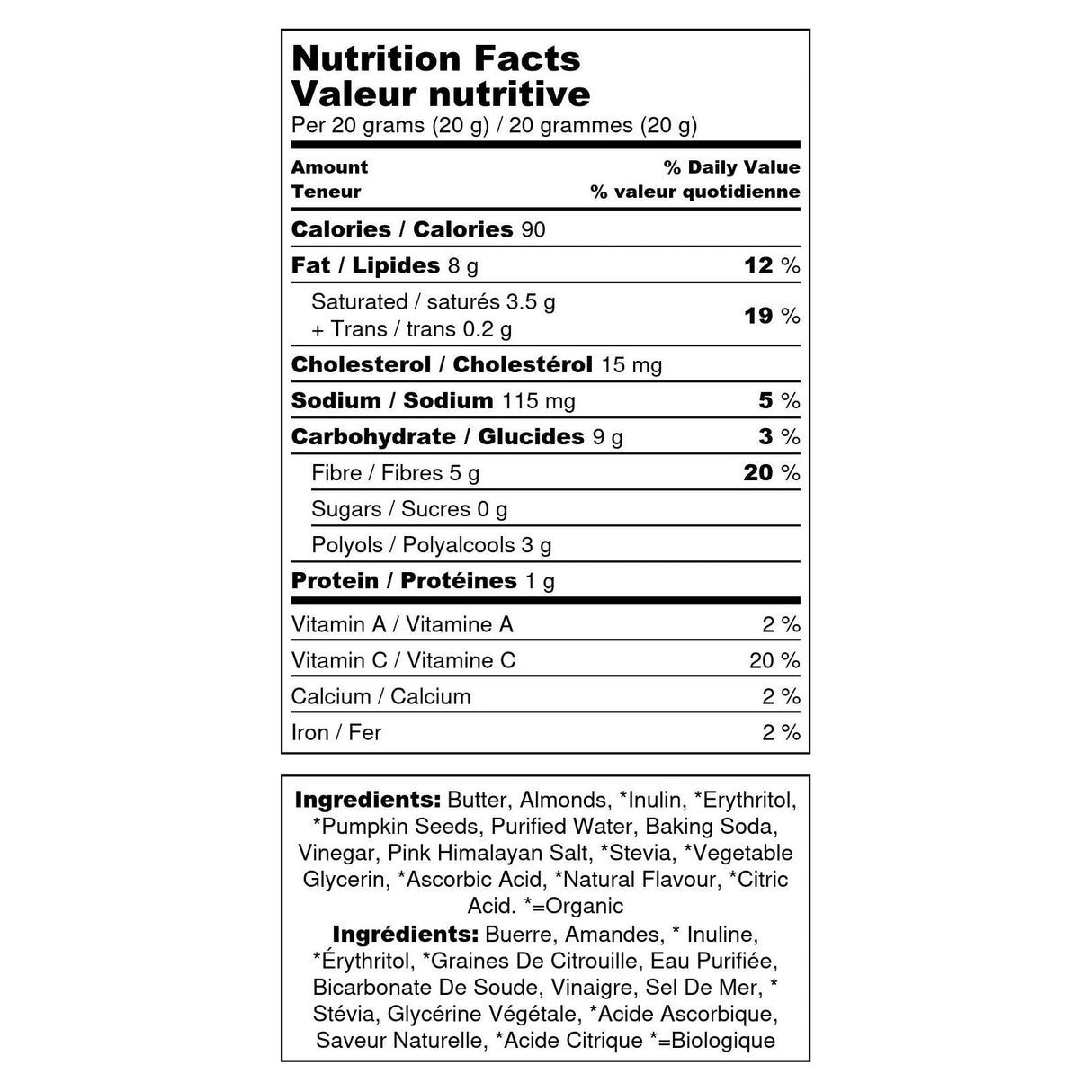 Sugar Free Please - Keto Almondine Nougat - 100g