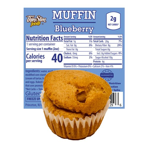 ThinSlim Foods - Muffin - Myrtille