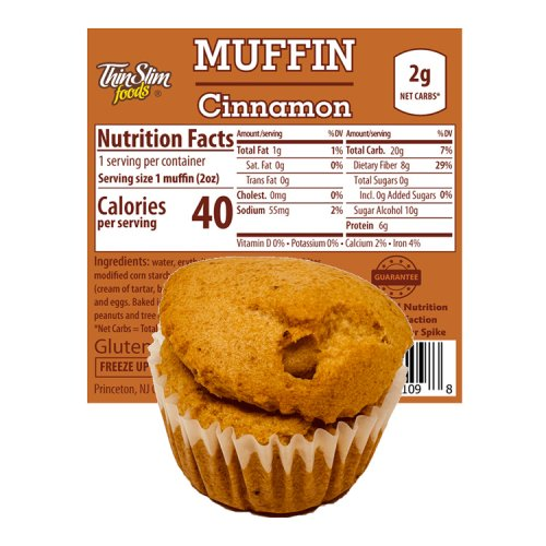 ThinSlim Foods - Muffin - Cinnamon