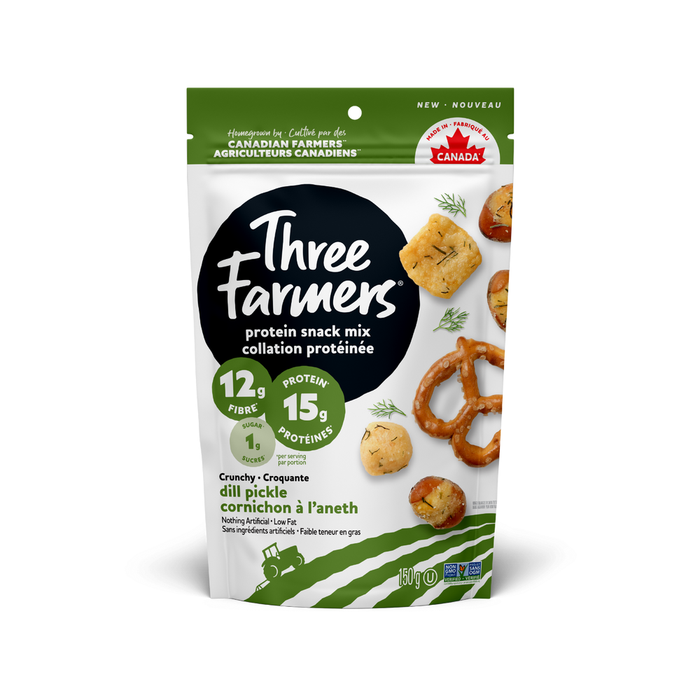 Three Farmers - Protein Snack Mix - Dill Pickle - 150g