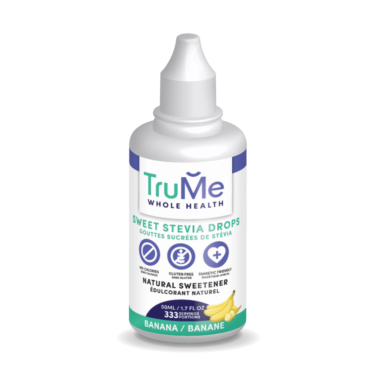 Trume - Sweet Stevia Drops - Banana - 50ml