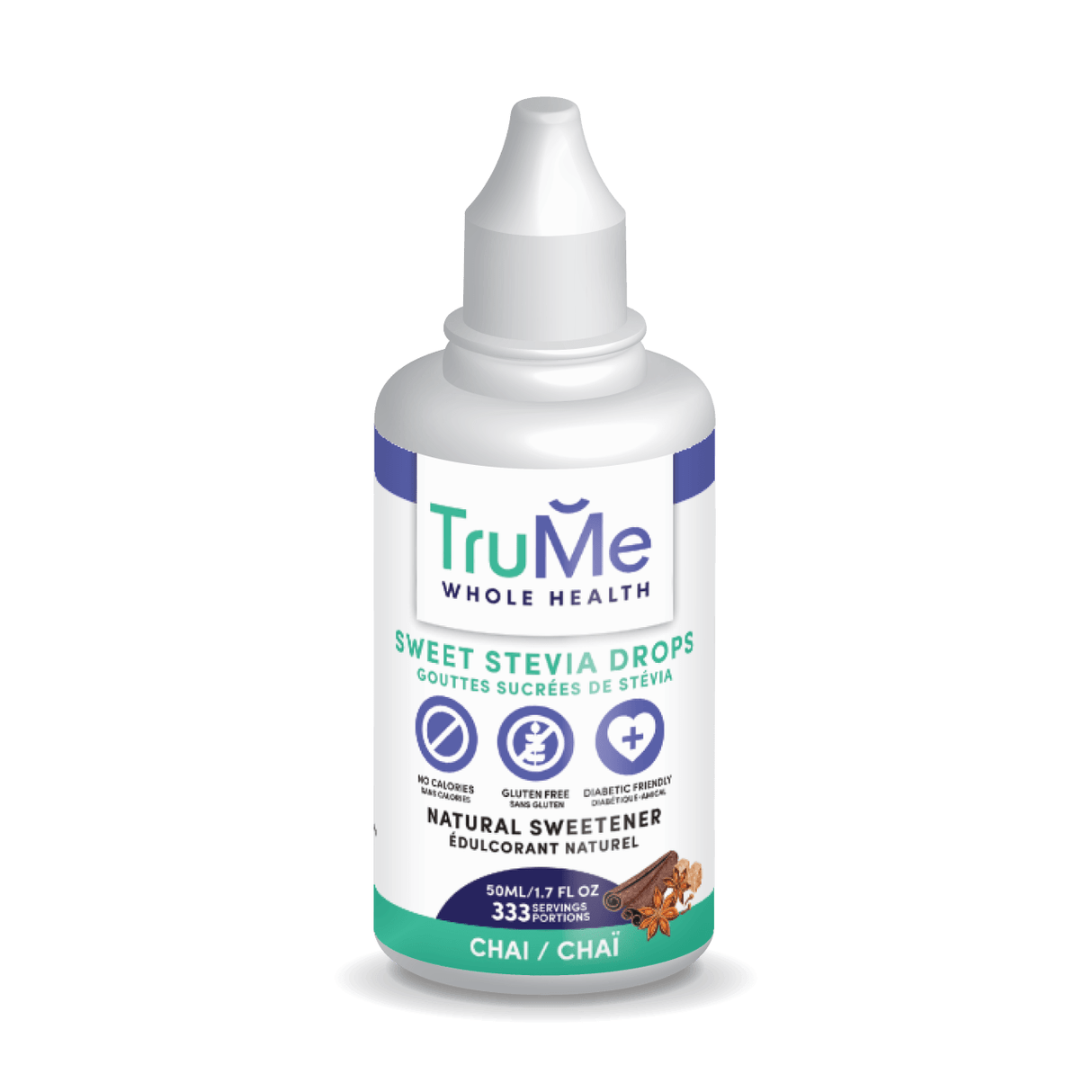 Trume - Sweet Stevia Drops - Chai - 50ml
