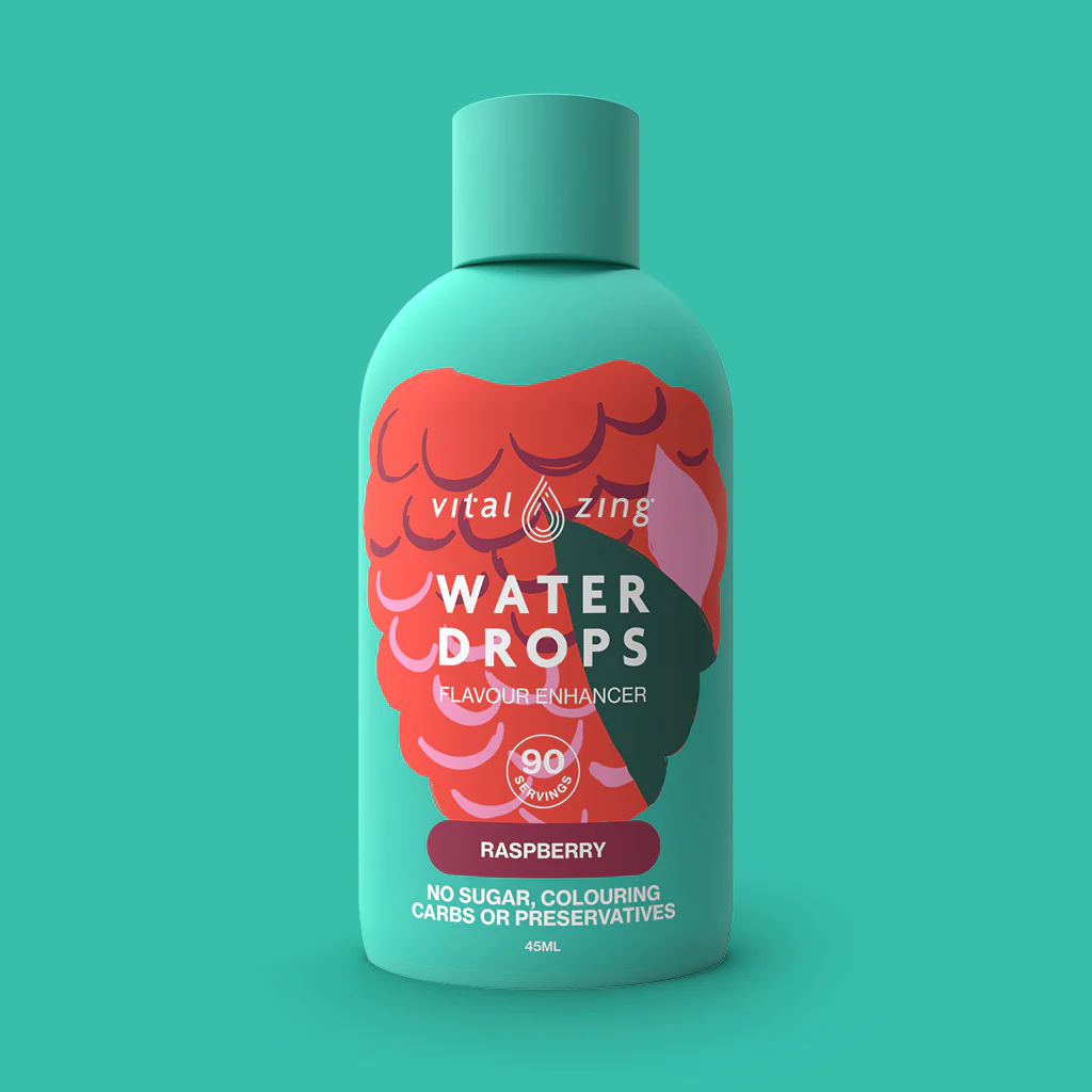 Vital Zing - Sugar Free Flavour Drops - Raspberry - 45ml