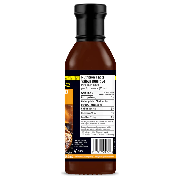 Walden Farms - BBQ Sauce - Honey - 12 oz