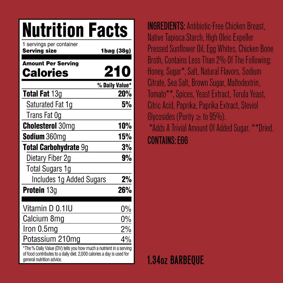 Wilde - Chicken Chips - Barbeque - 2.25 oz