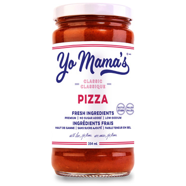 Yo Mama's Foods - Pizza Sauce - Classic - 354ml