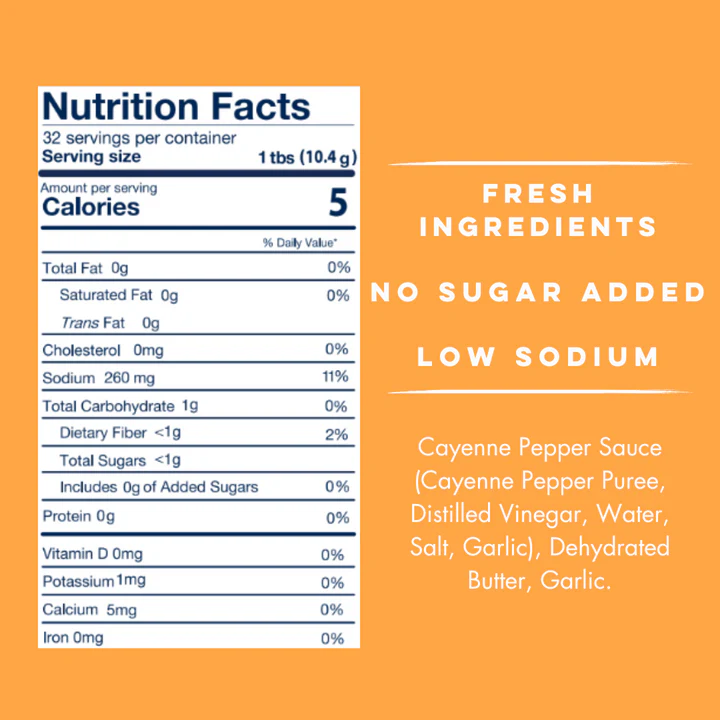 Yo Mama's Foods - Buffalo Sauce - Mild - 385ml