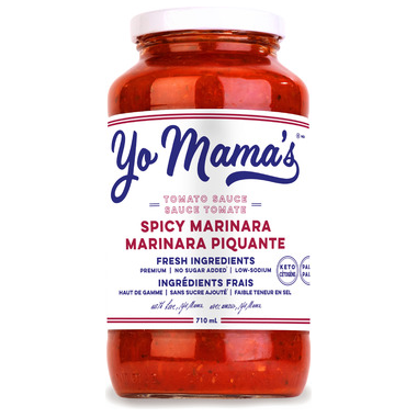 Yo Mama's Foods - Pasta Sauce - Spicy Marinara - 710ml