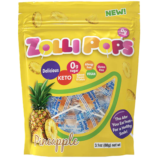 Zolli - Zaffi Pops - Pineapple - 3.1oz