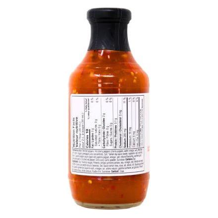 Trempette G Hughes - Chili doux sans sucre - 18 oz.