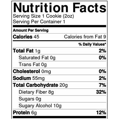 ThinSlim Foods - Biscuit - Pépites de Chocolat