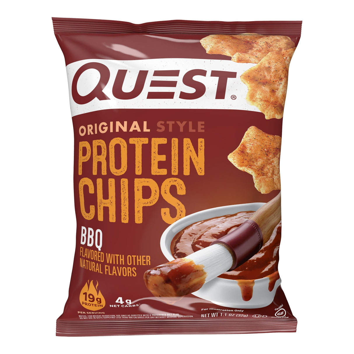 Quest Protein Chips - BBQ - 32g