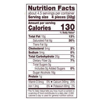 Hershey's - Zero Sugar Chocolates Candy- 3 oz Bag