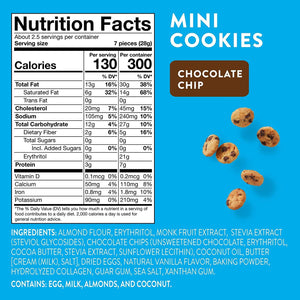 HighKey - Keto Mini Cookies - Chocolate Chip - 2 oz