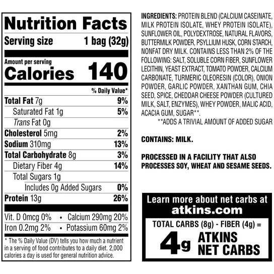 Atkins Protein Chips - Ranch - 32g