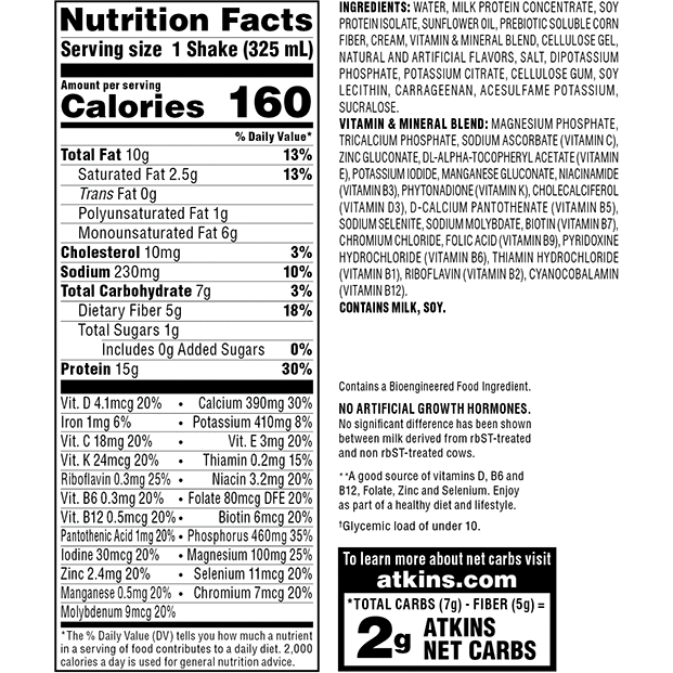 Atkins Shakes - Creamy Caramel - 4 Pk