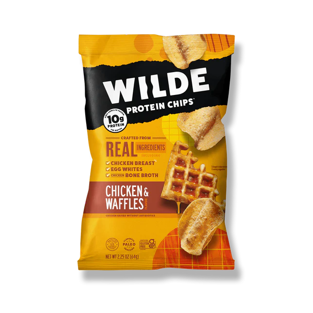 Wilde - Chicken Chips - Chicken & Waffles - 2.25 oz