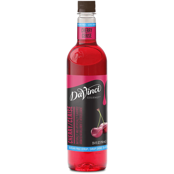*(Best Before 19 Dec, 24) DaVinci Sugar Free Syrup Cherry 750ml