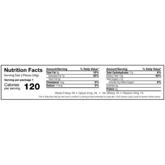 Keto Wise - Keto Fat Bombs - Cookies N Cream **16 Bars**