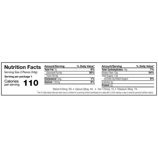 Keto Wise - Keto Fat Bombs - Caramels enrobés de chocolat **16 barres**