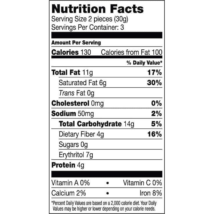 Lily's - Coupes au beurre de cacahuète - Chocolat noir 70% cacao - 91 g