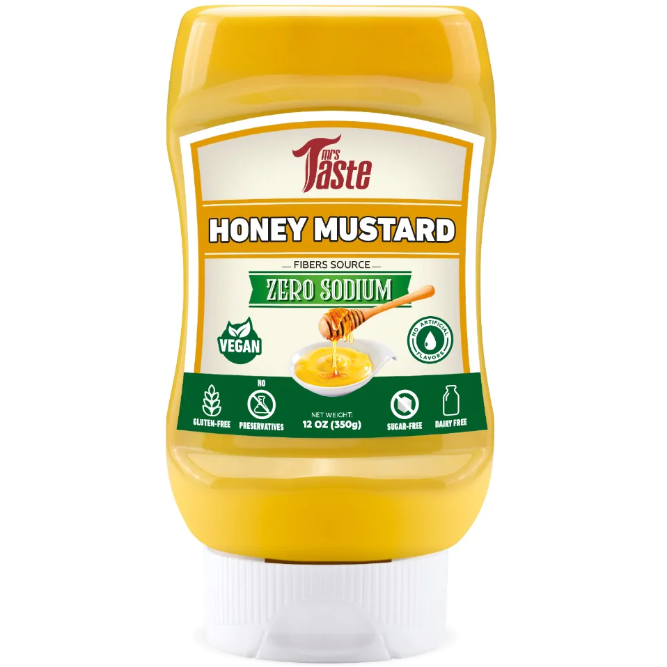 Mrs Taste - Zero Calories Sauce - Honey Mustard - 12.3oz