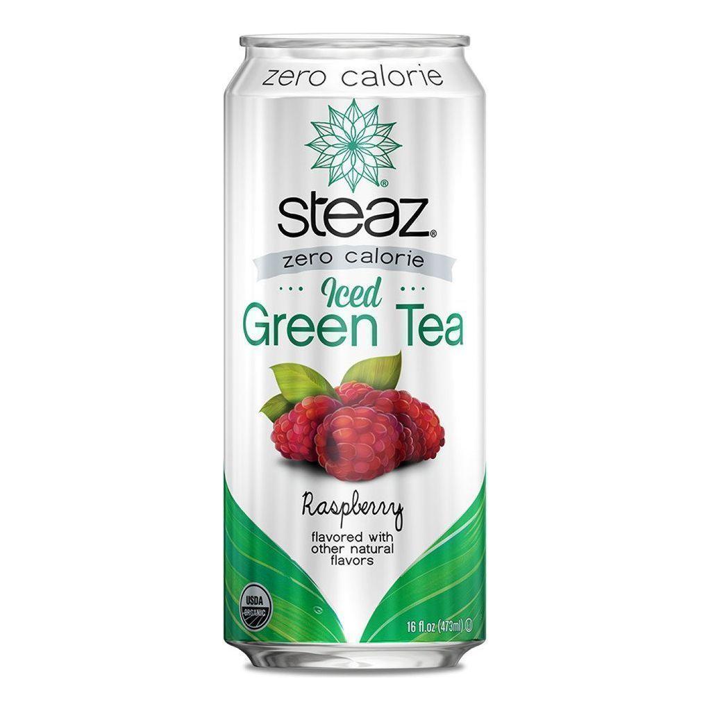 Steaz - Zero Calorie Iced Tea - Raspberry