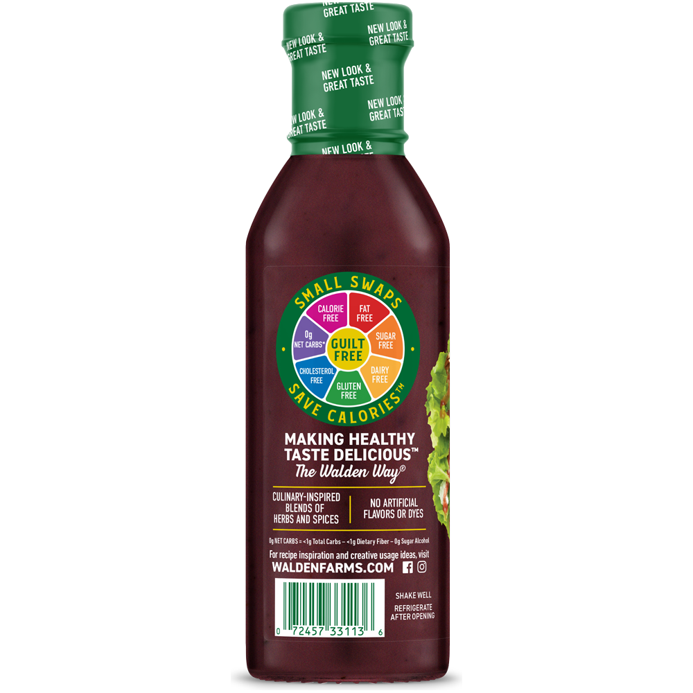 Walden Farms - Vinaigrette - Vinaigrette aux framboises - 12 oz