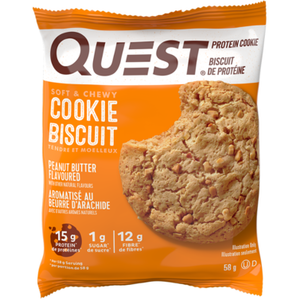 Quest - Soft & Chewy Protein Cookie - Peanut Butter - 1 Cookie