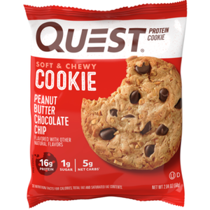 Quest - Soft & Chewy Protein Cookie - Peanut Butter Chocolate Chip - 1 Cookie