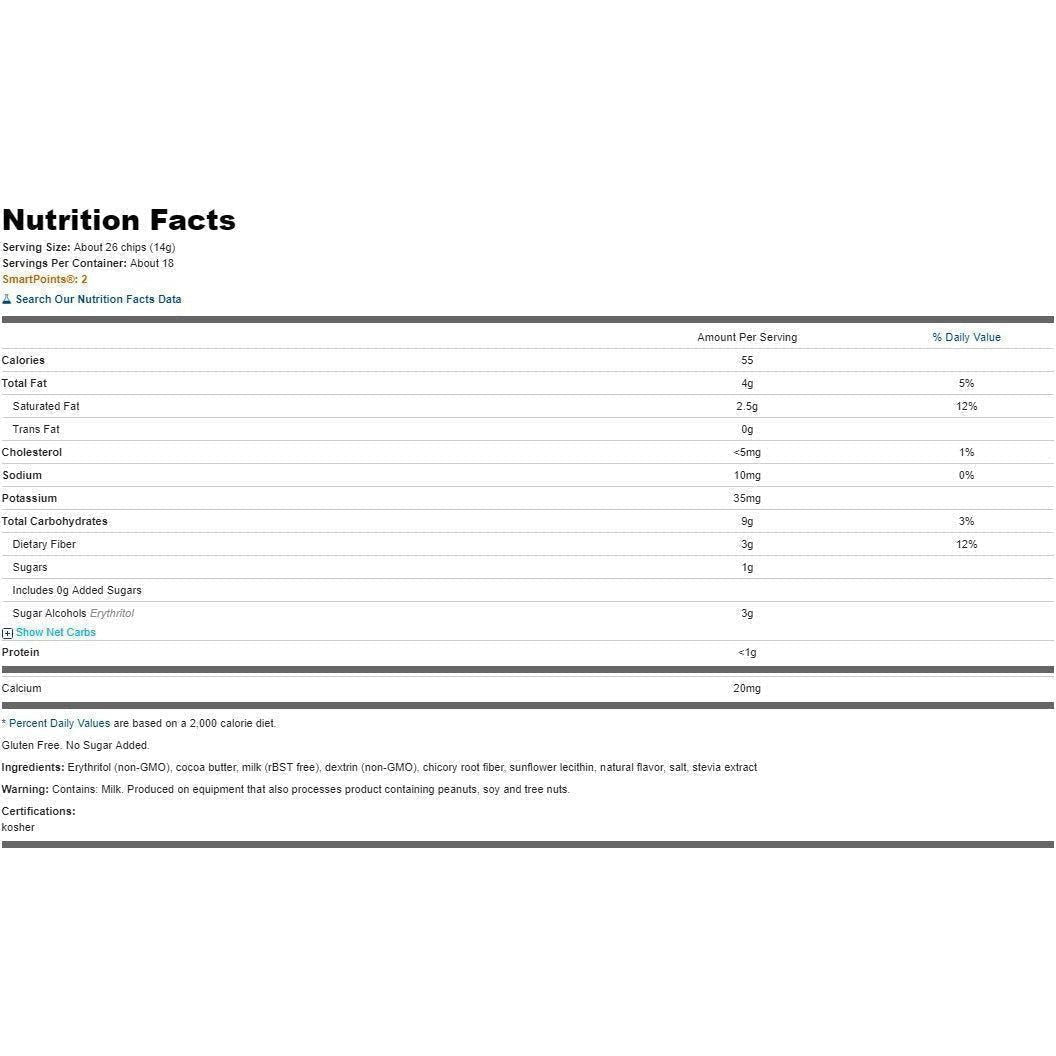 Lily's - Baking Chips - Style Chocolat Blanc - 255 g