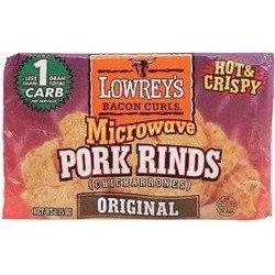 Lowrey's - Bacon Curls Microwave Pork Rinds - Original - Low Carb Canada