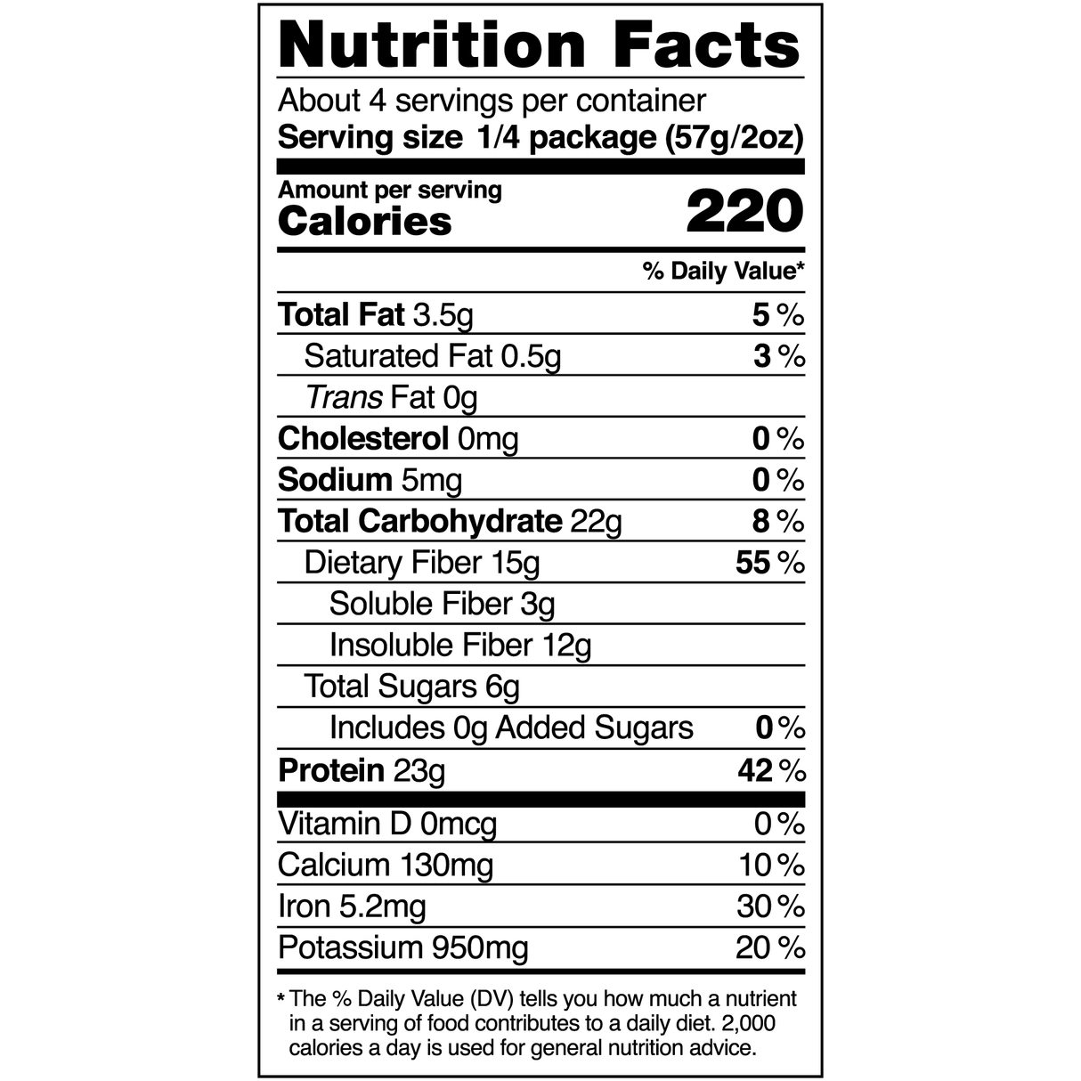 Fettuccine au soja biologique Liviva