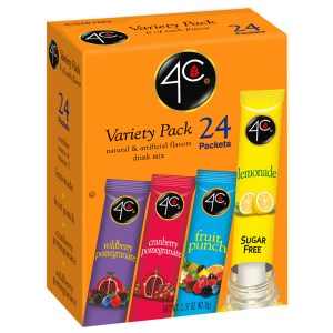 Mélange à boissons 4C Variety Pack - 24 sachets