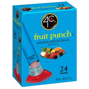 4C Fruit Punch Drink Mix - 24 Packets