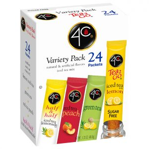 Mélange de thé glacé 4C - Pack varié - 24 sachets