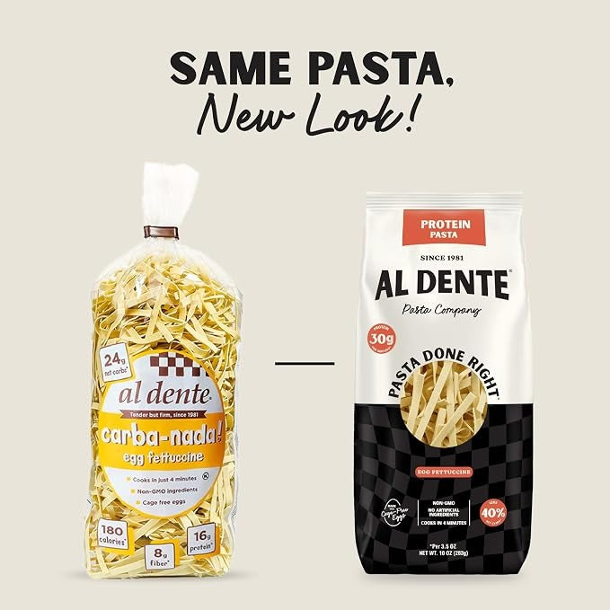 Al Dente - Protein Pasta - Egg Fettuccine - 283g
