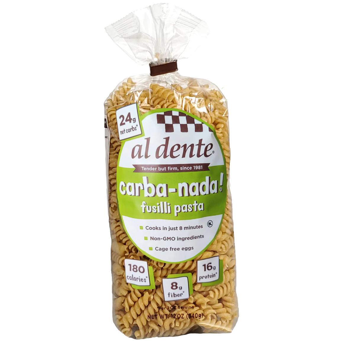 Al Dente - Carba-Nada - Fusilli - 12 oz