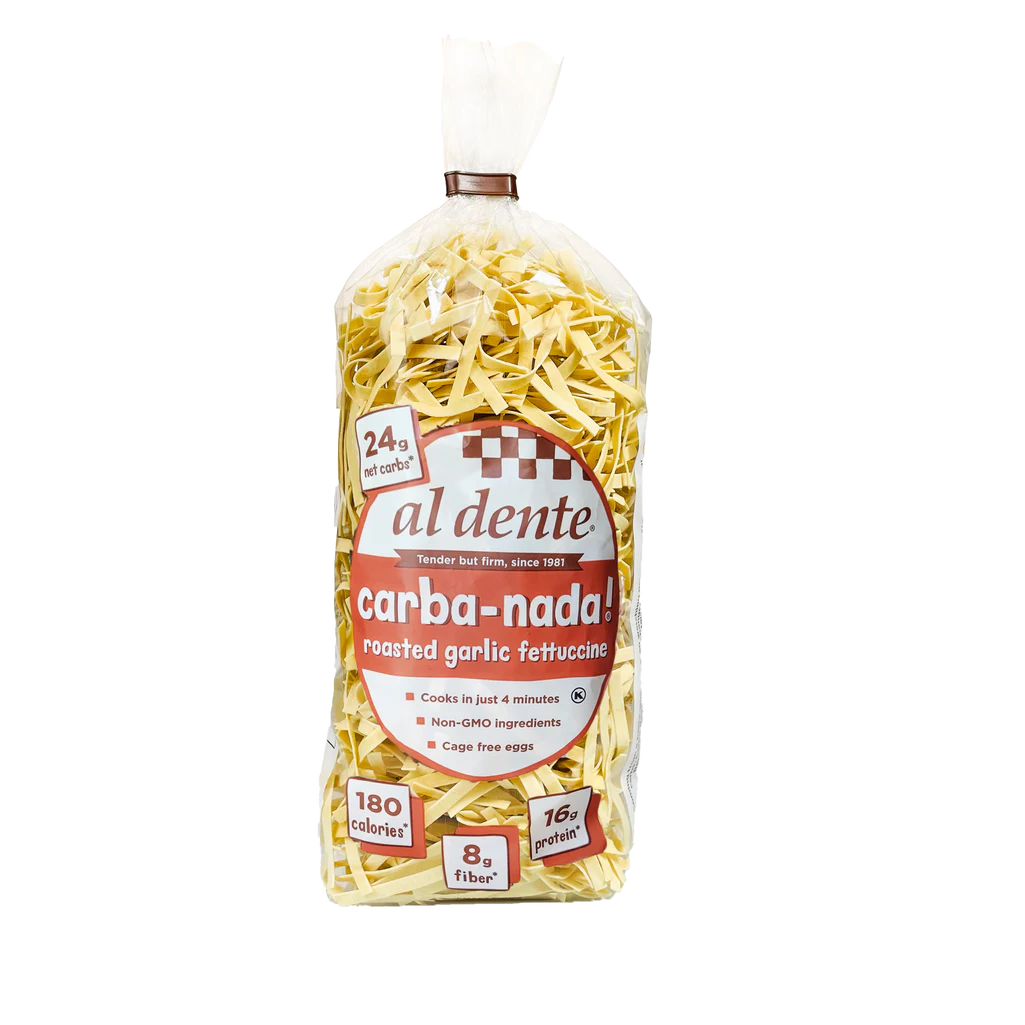 Al Dente - Carba-Nada - Roasted Garlic Fettuccine - 10 oz