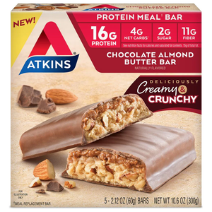 Atkins - Meal Bars - Chocolaty Almond Butter - 5 Bars