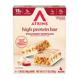 Atkins - High Protein Bars - Strawberry Shortcake - 4 Bars